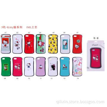 Kitty Series Iphone 5 case with IML technology